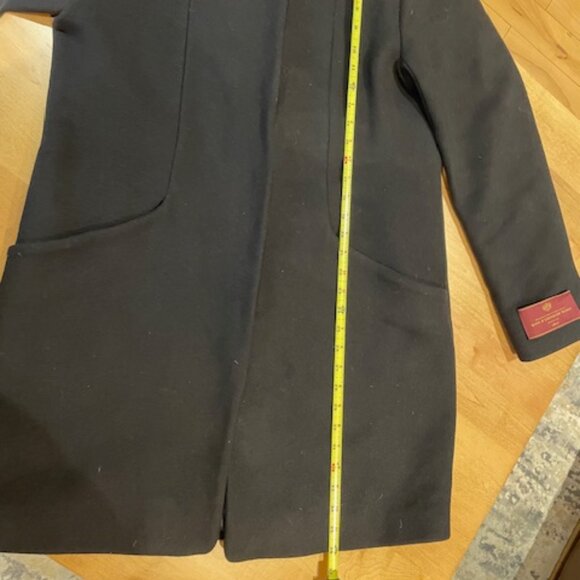 Gorgeous Aritzia Wilfred Wool Cashmere Cocoon Coat – Black – Size Large - Picture 13 of 14